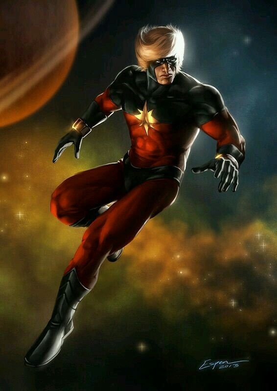 Which came first in the comics Marvel's Captain Marvel or