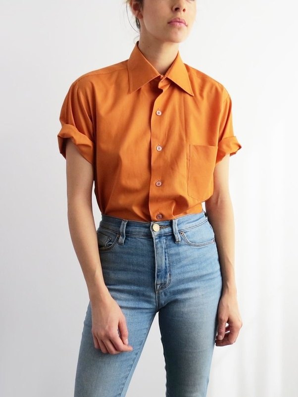 Which colour goes with an orange shirt? Quora