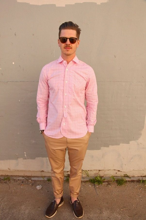 What pants should I wear with a pink shirt? Quora