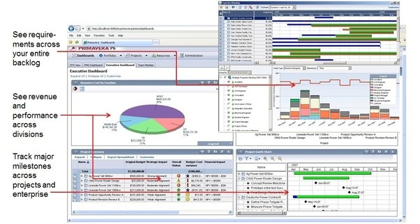 What is primavera software and how does it serve for an