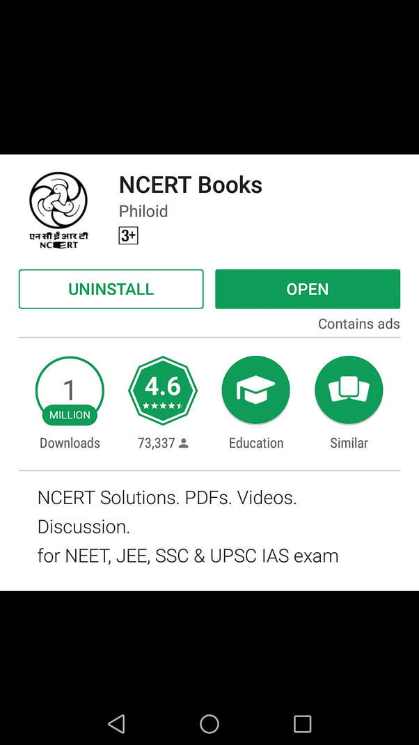 Are there any apps for NCERT books? Quora