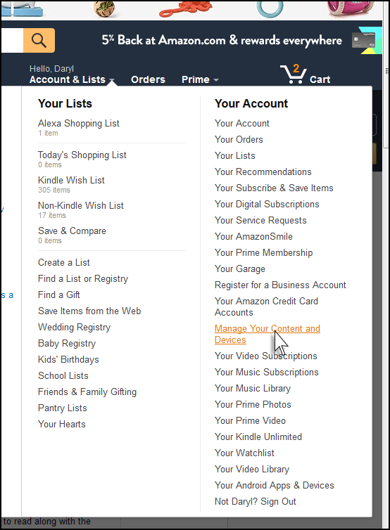 How Do I See My Purchases On Amazon