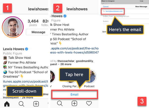 How to find the email on my Instagram account Quora