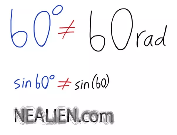 Why doesn't my calculator shows sin 60 as root three by two when it is