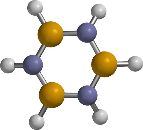 Can a hexagonal or pentagonal molecule be formed from any element