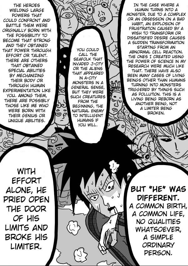 How does Saitama (One Punch Man) attain so much power when he is a
