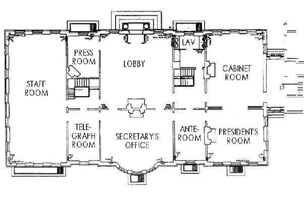 What is the purpose of the West Wing and the East Wing of the White
