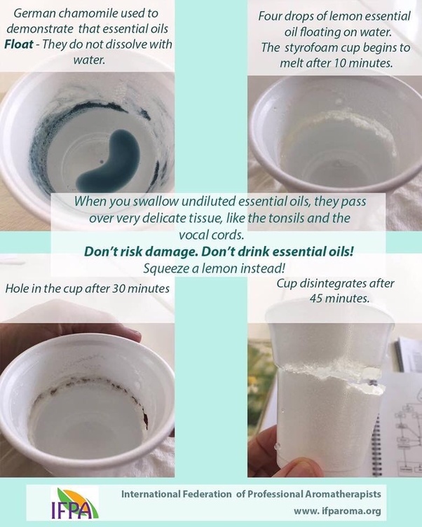 Is it safe to use peppermint essential oil to make tea? Quora