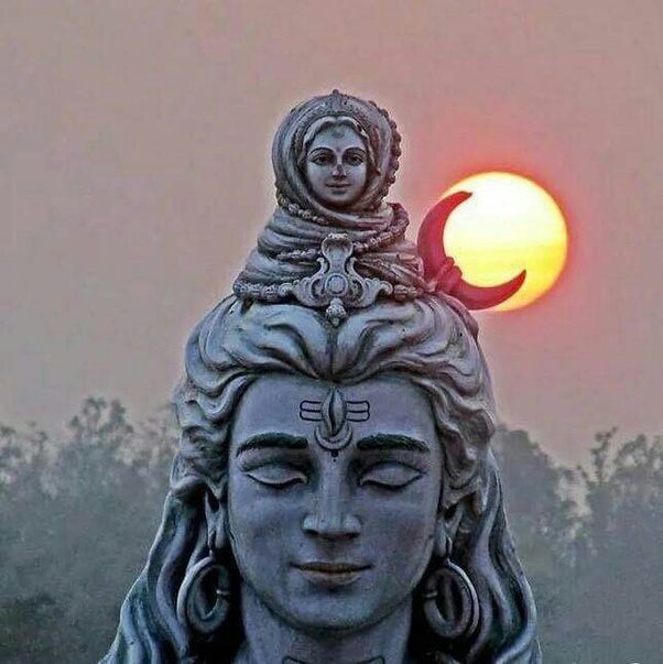 Why does the Hindu god Shiva have a crescent moon on his forehead? Quora