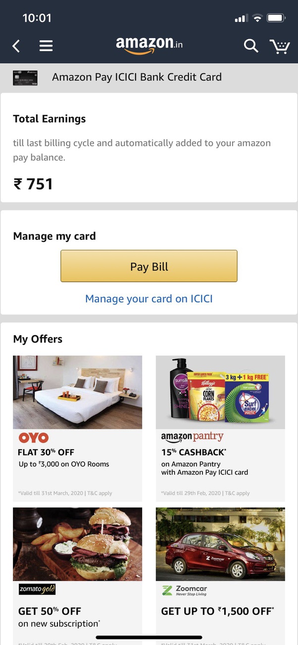 Has anyone availed the new Amazon Pay credit card by ICICI? Is it good