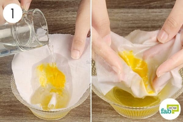 What is the best way remove turmeric stains from cotton shirt? Quora
