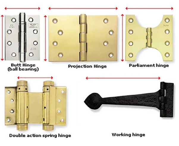 How many hinges are required for doors? Quora
