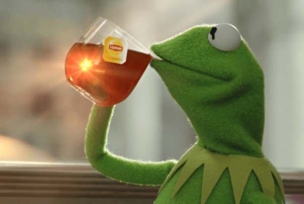 Kermit The Frog Le Meme Travel Mug By Buymyyugiocards Redbubble