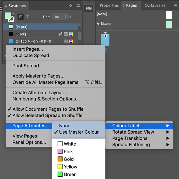 How to change the background color on InDesign Quora