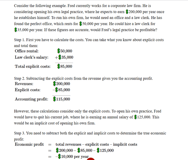 Total Revenue Minus Total Cost Equals REVNEUS