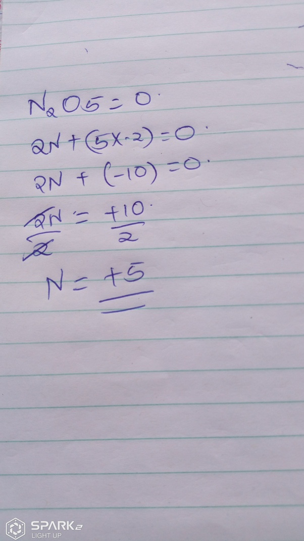How To Determine Oxidation Number Of Nitrogen
