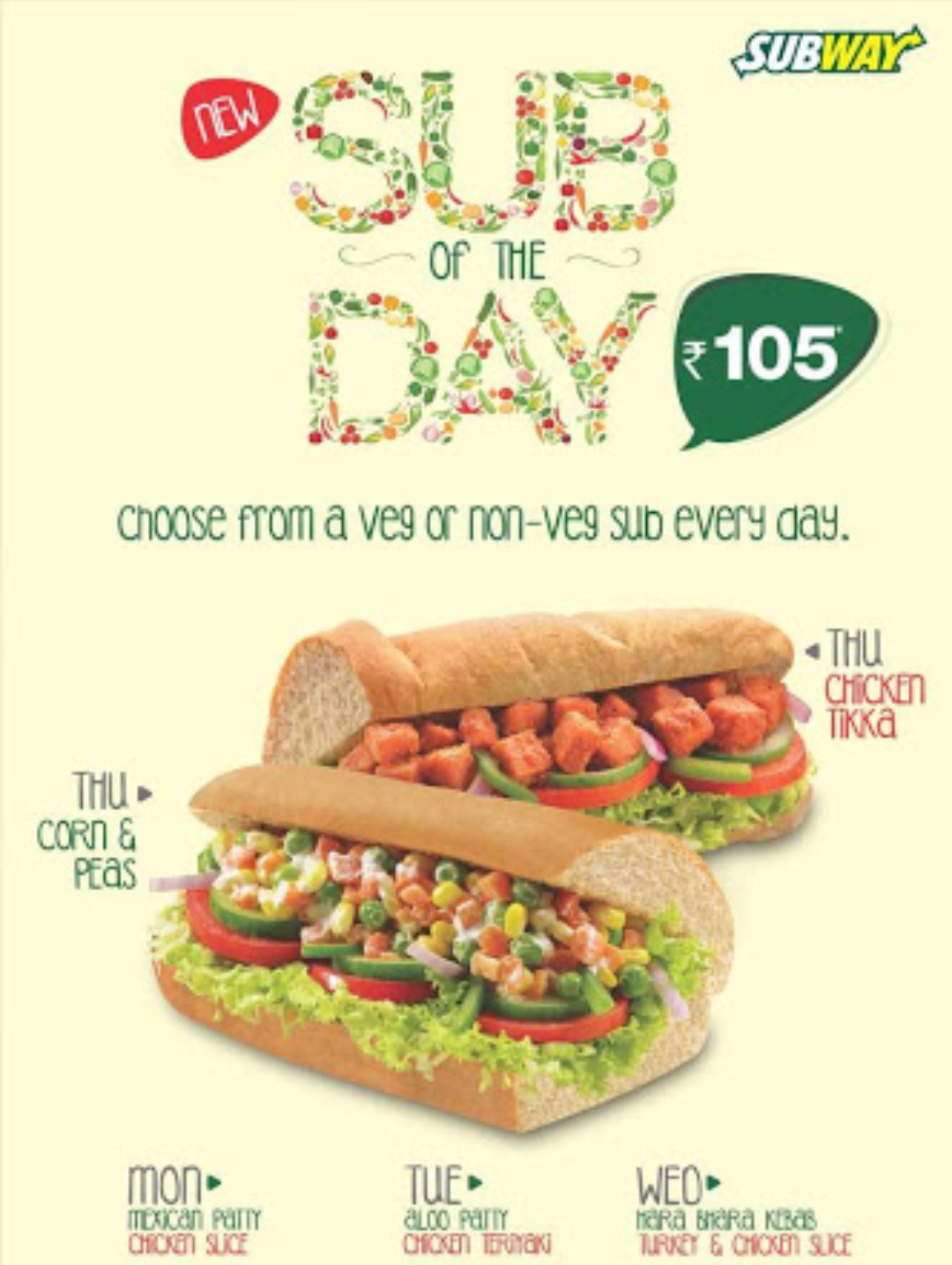 Toasted Tuna Sandwich Subway Decorative Journals