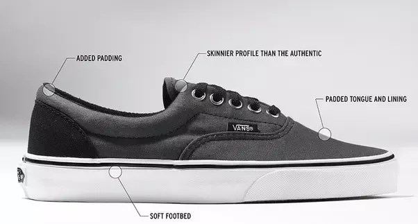 How Are Vans Authentic Shoes Compared To Vans Era? - Quora