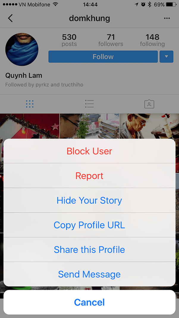 Can we follow someone who blocked us on Instagram? Quora