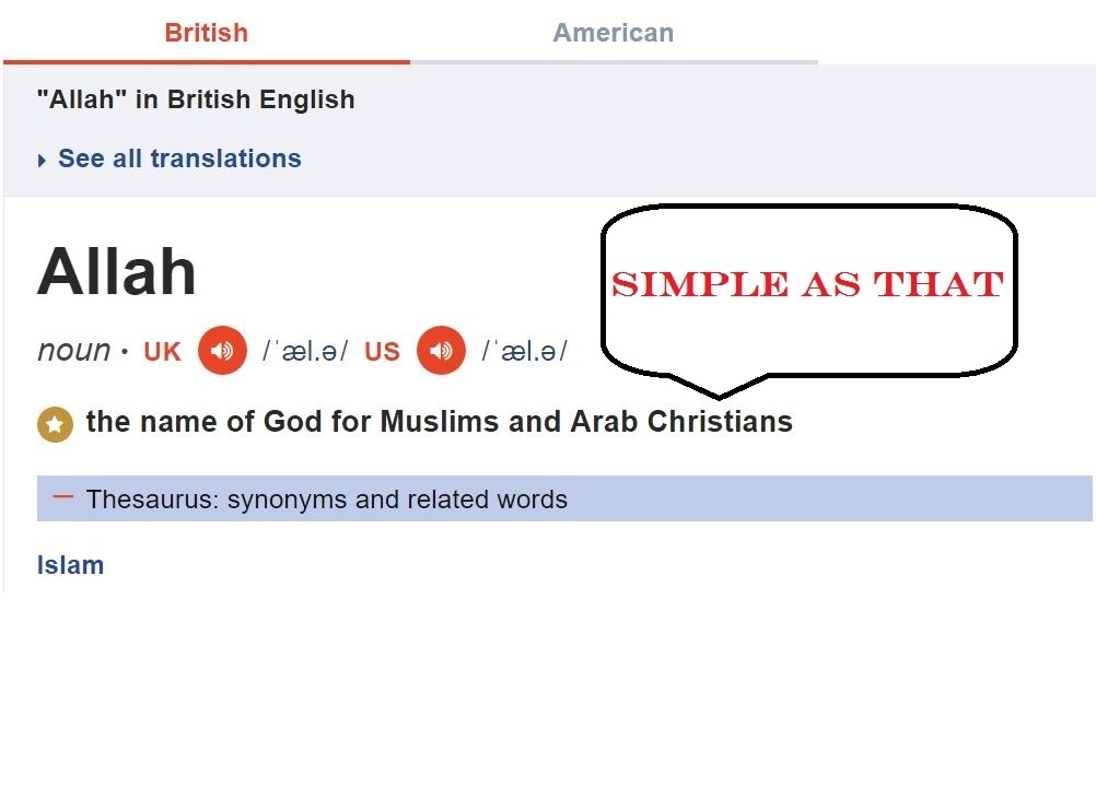 Bagaimana Allah berbeda dari Tuhan? - Quora