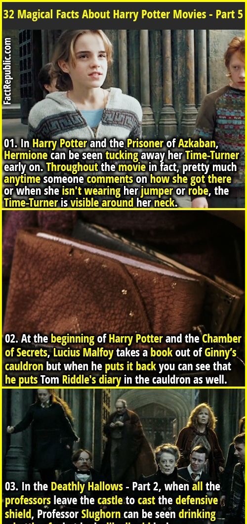 What are some of the weirdest facts in Harry Potter? Quora