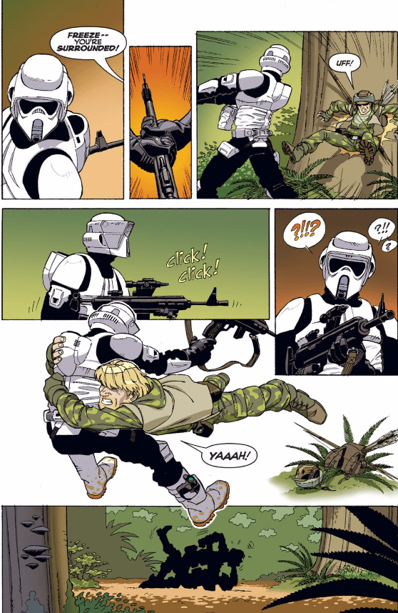 Since stormtrooper armor is basically reinforced plastic, how would it