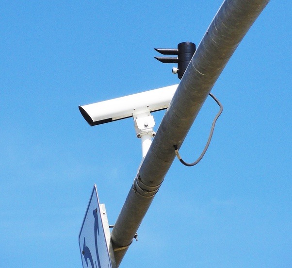 Do cameras on top of traffic signals in Rancho Cucamonga, California