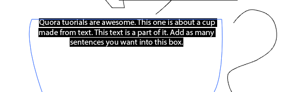 How to make a coffee smoke text effect either in or
