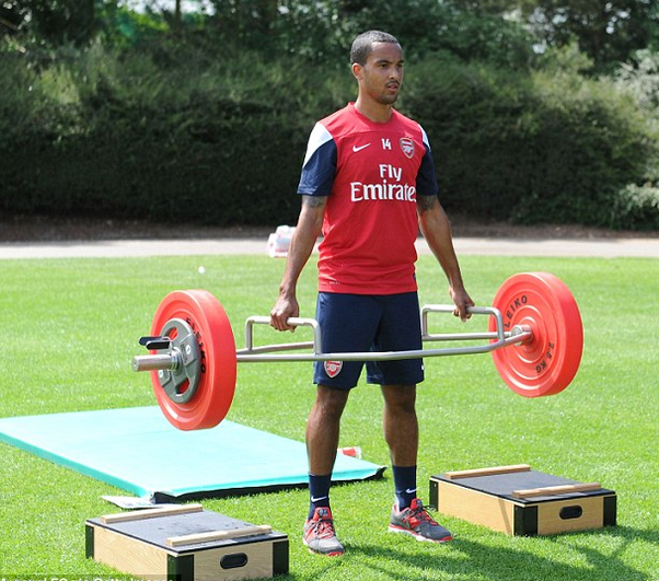Do soccer players do much weightlifting? Most of them are regularsized