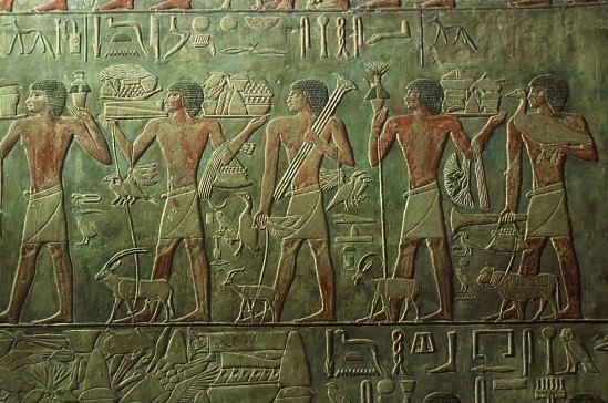 Why do some hold the sculpture of Prince Rahotep as proof that the