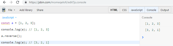 What is the most efficient way to reverse a Javascript array? Quora
