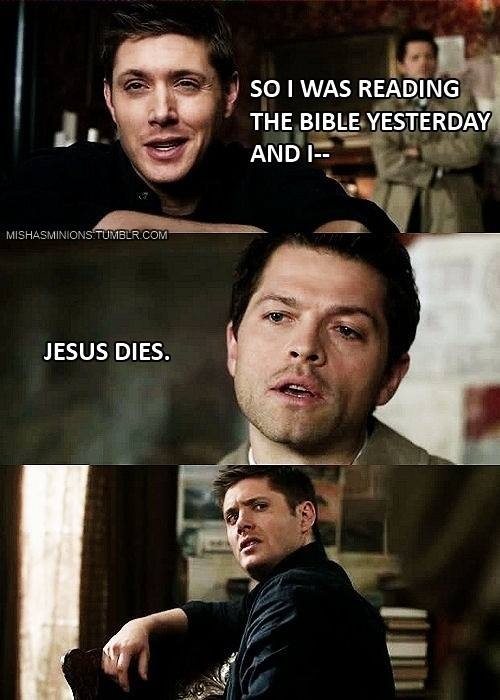 What are some supernatural memes/jokes? Quora
