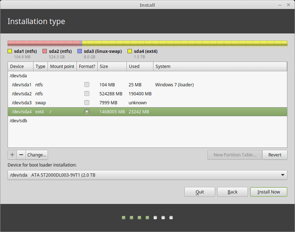 How to uninstall Ubuntu and install Linux Mint on the same
