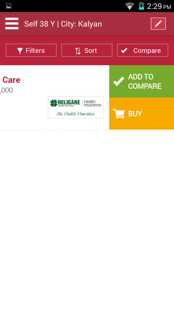 What is the best website to compare health insurance rates in India