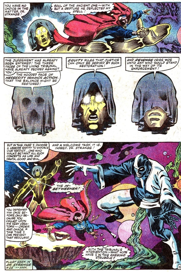 How powerful is the InBetweener from Marvel Comics? Where
