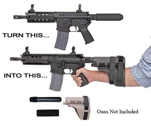 What’s the real difference between an SBR AR 15 and an AR15 'pistol'? Quora