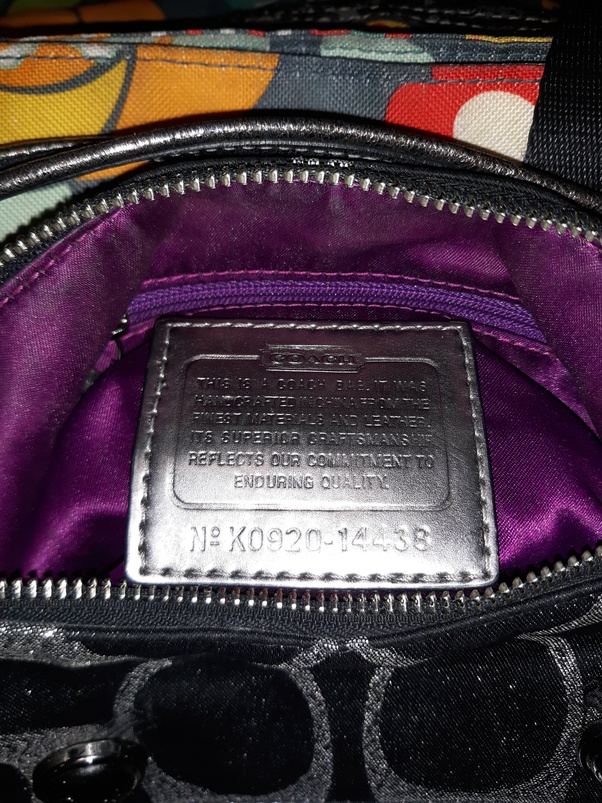Is My Coach Bag Real Serial Number Literacy Basics