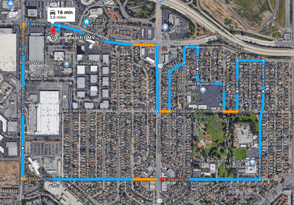Bell Gardens Dmv Driving Test Route Fasci Garden