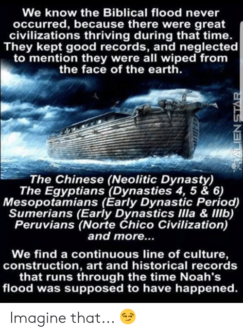When did the great flood happen? Quora