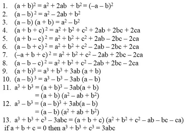 What Is The Formula For A 3 B 3 Quora