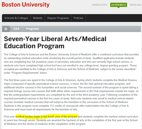 Is medical school considered to be a type of graduate school? Quora