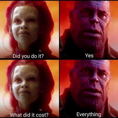 Did You Buy Burgar Thanos Infinity War Meme Youtube