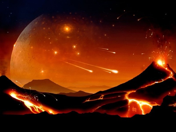 If we had a time machine, what would the moon look like from Earth 4