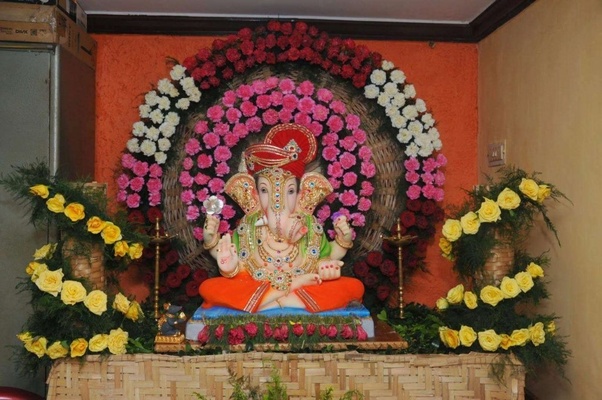 What are some creative or unique ideas for ganpati decorations? Quora