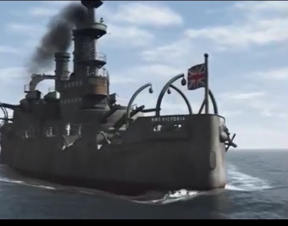 Was HMS Victoria from the Britannic movie an actual ship? Quora