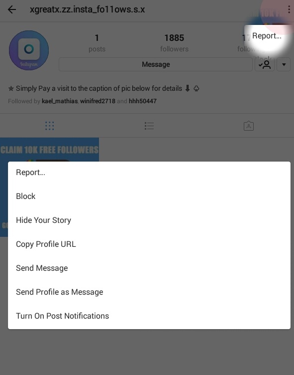 How to report a fake Instagram account Quora