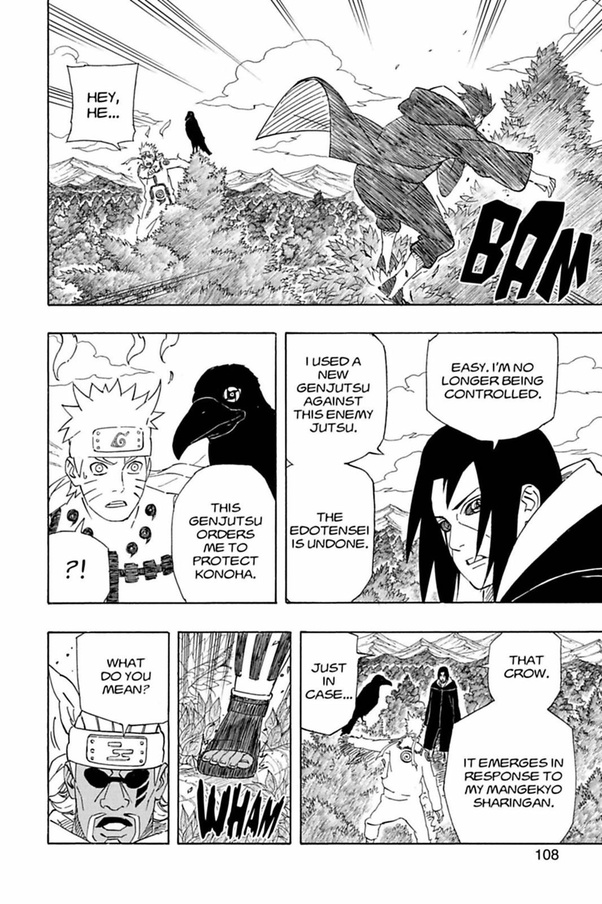 What does Itachi say to Sasuke just before he dies? Quora