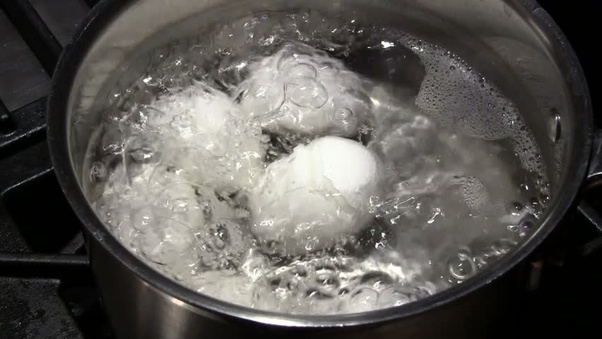 Why does an egg, when boiled, change into solid instead of gas? Quora