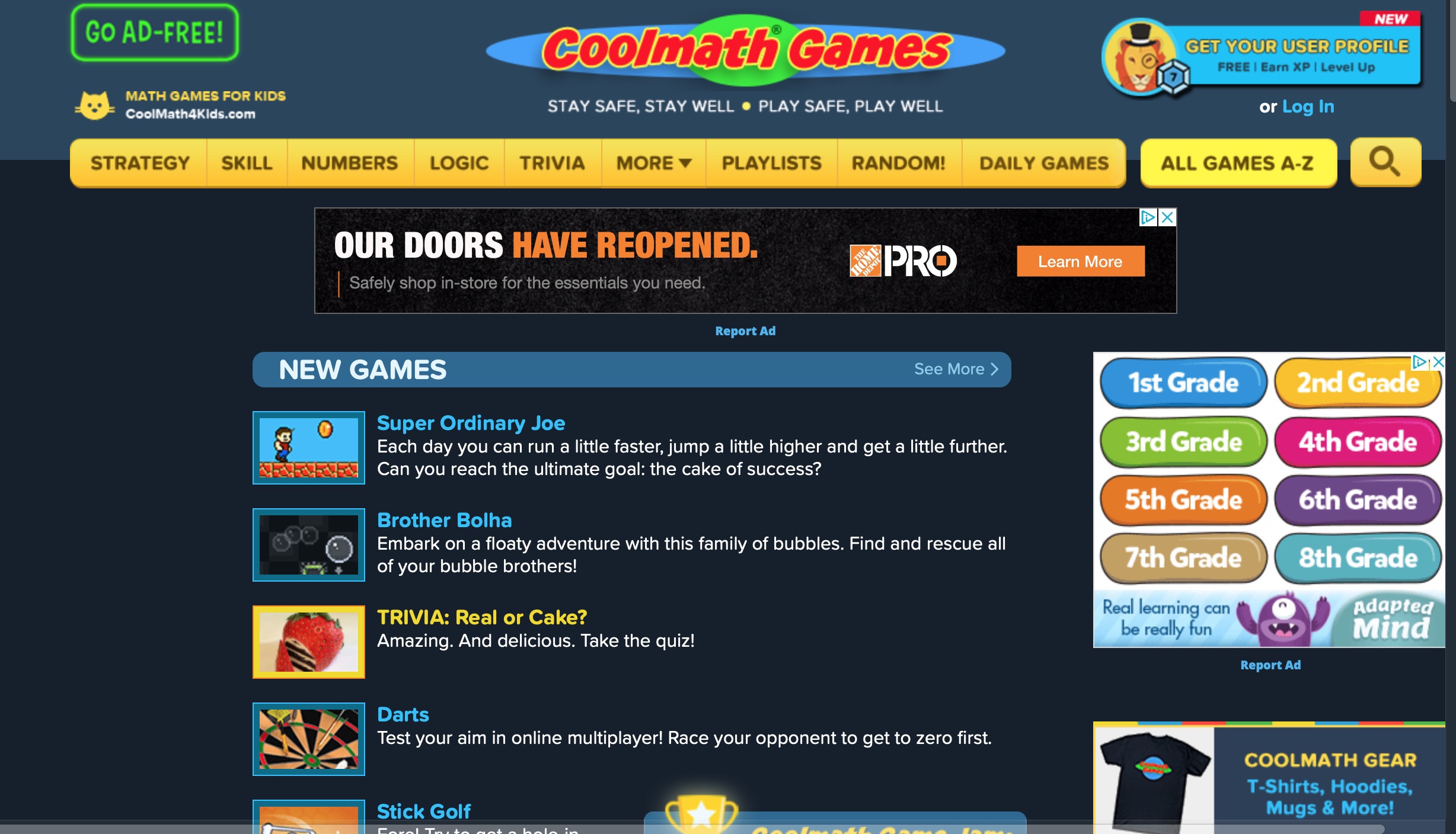Why Does The Website Cool Math Games Not Have Any Math Games? - Quora