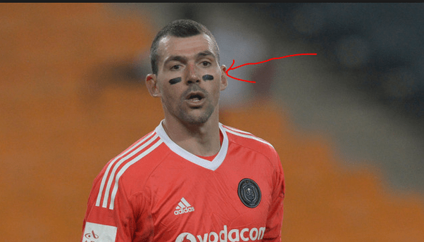 Why do football players wear black paint under their eyes? Quora